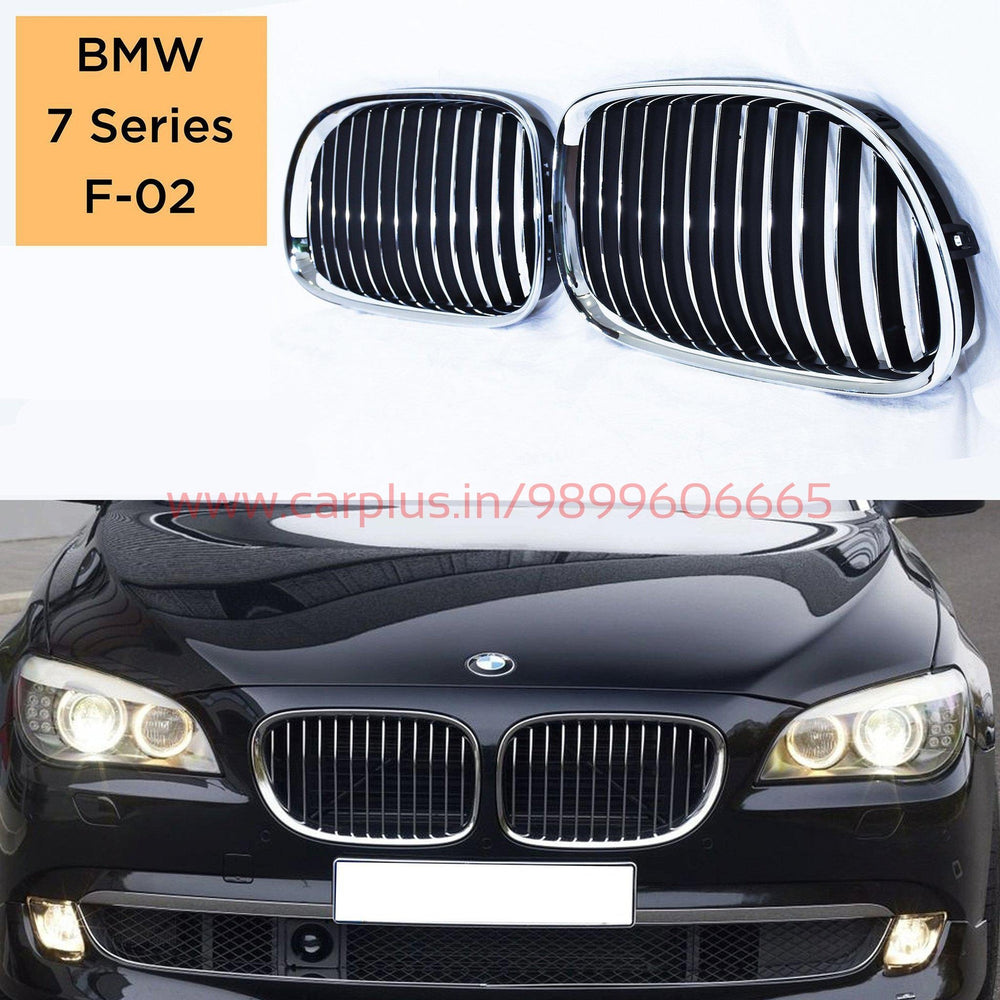 KMH Replacement Grill For BMW 1 Series F20 (Outer Chrome with Black Fi –  CARPLUS