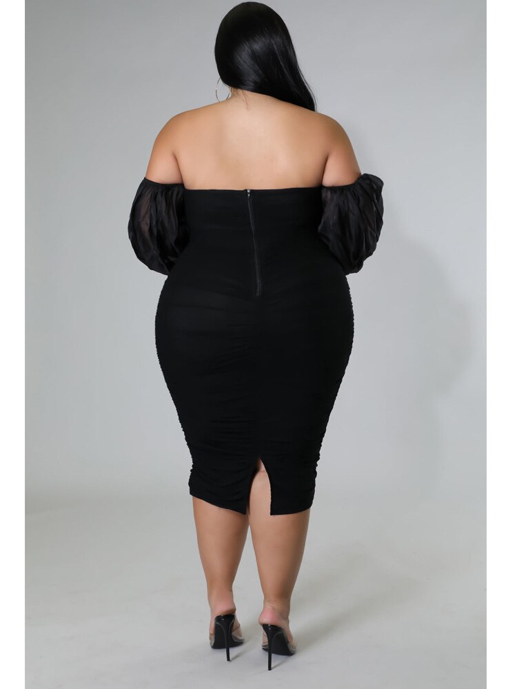 Cheap high quality off shoulder plus size dress. Bodycon dresses for curvy women. Modest dresses for ladies.