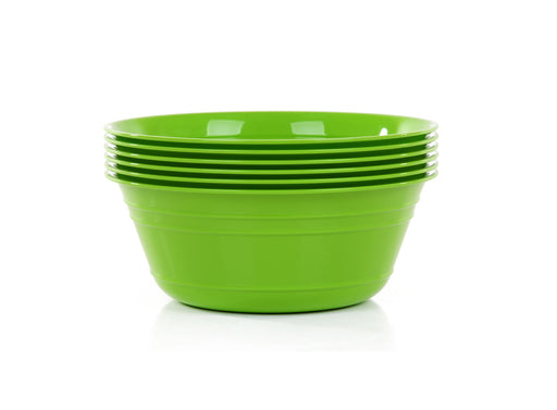 Home+Solutions 3 Piece Container Set - Small Green Plastic