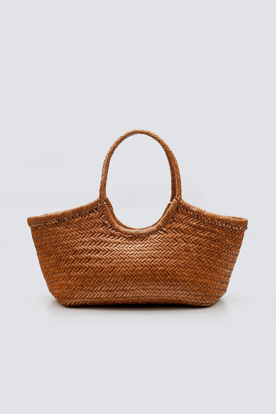 DRAGON DIFFUSION Nantucket large woven leather tote