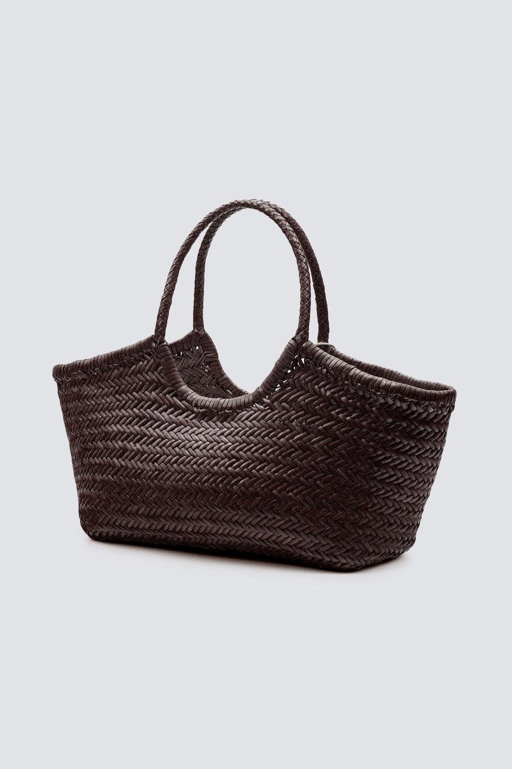 Woven Large leather Bag