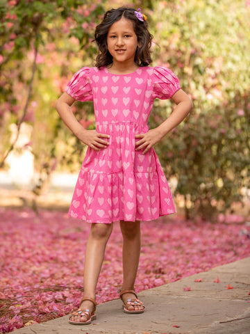 Sweet Pea Organic Cotton Dress Nimbu Kids Singapore