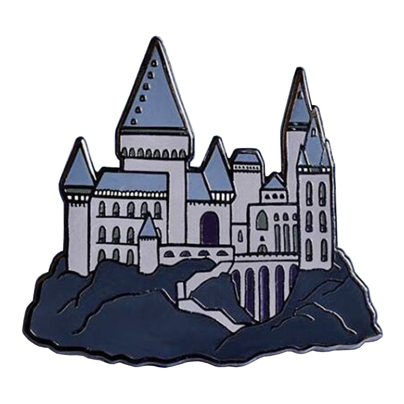 Pins Chateau Poudlard Harry Potter Broche en émail de Poudlard – Pin's Shop