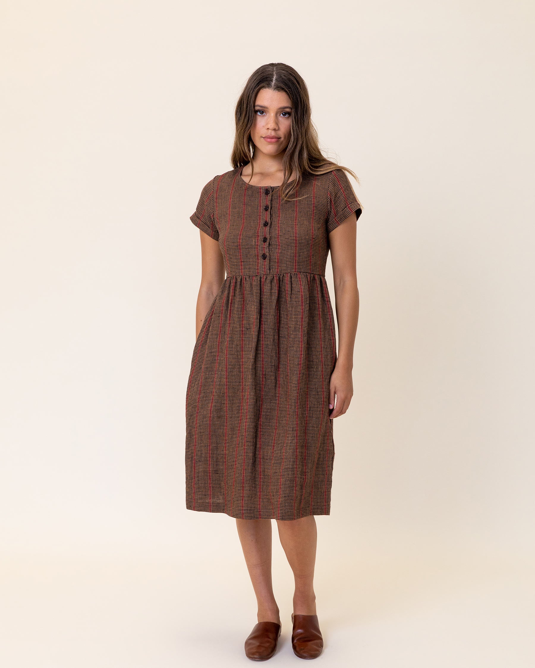 Timeless, Ethically Made Linen Dresses with Pockets