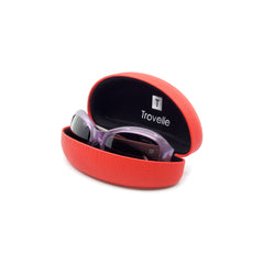 Trovelle Sunglasses Case in Red.