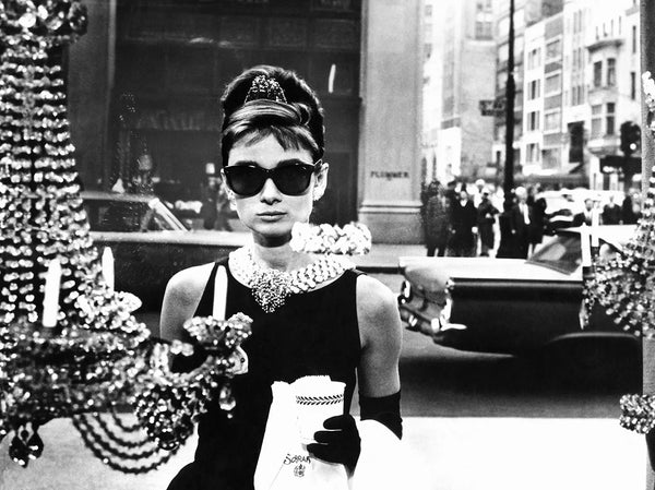 Audrey Hepburn Wearing  Oliver Goldsmith Manhattan in Breakfast at Tiffany's