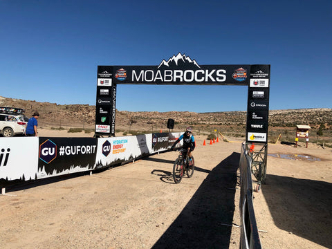 Finish line moab rocks 3-day stage race