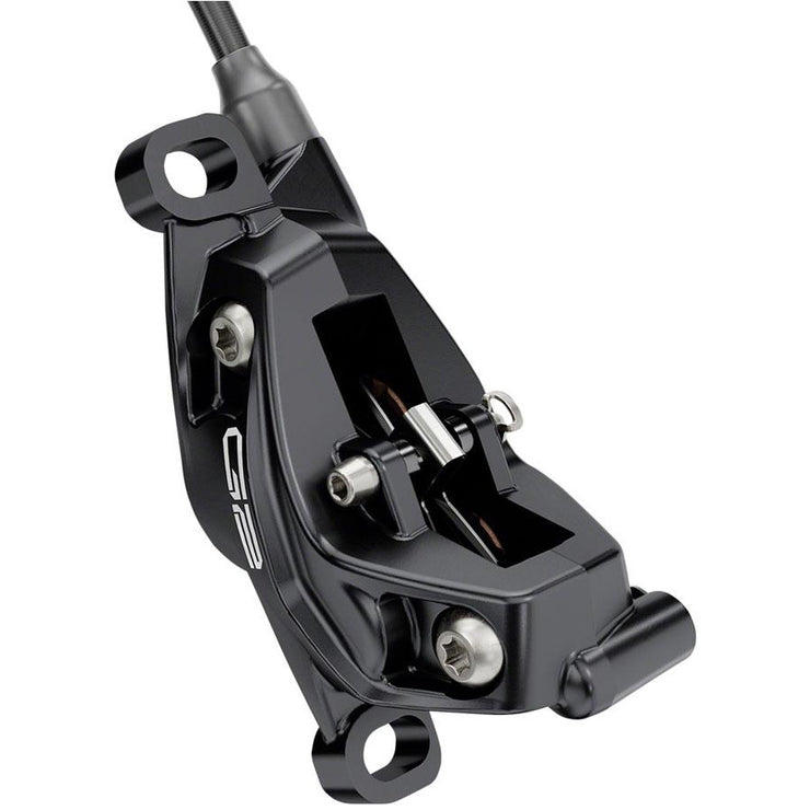 SRAM G2 RS Disc Brake and Lever Rear, Hydraulic, Post Mount, Diffusion  Black Anodized, A2