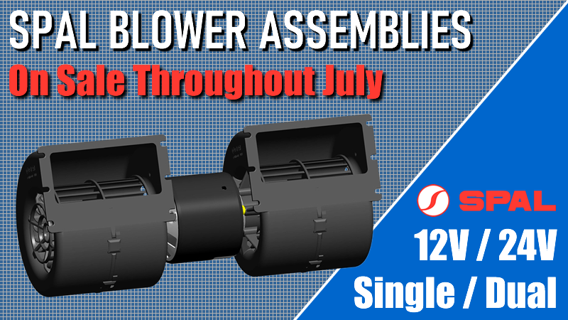 SPAL blower assemblies