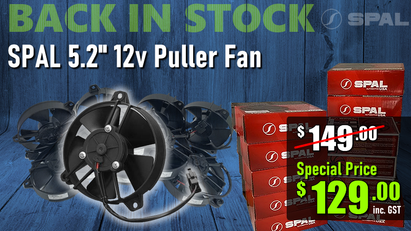 SPAL ef3570 5.2" Puller Fan on Special