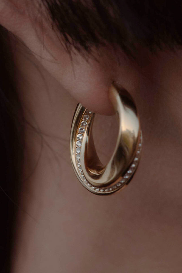 Infinity Ear Cuff Gold