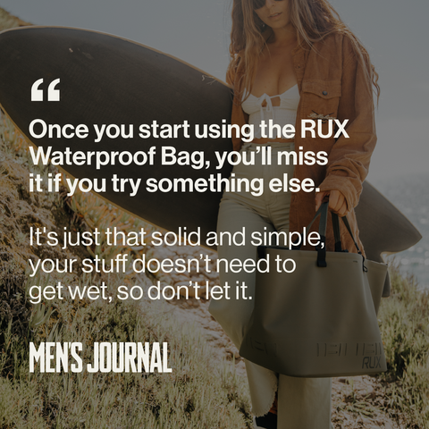 RUX waterproof bag men's journal