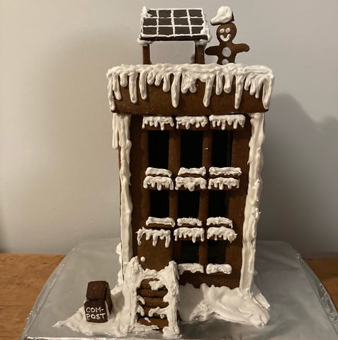 Gingerbread Brooklyn Brownstone