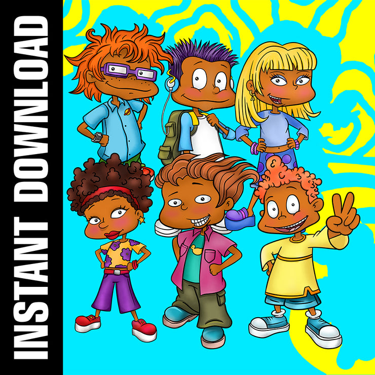 Download Melanin Rugrats All Grown Up Bundle Png Svg Eboss 247