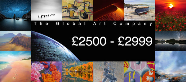 The Global Art Company Artwork for £2500 - £2999