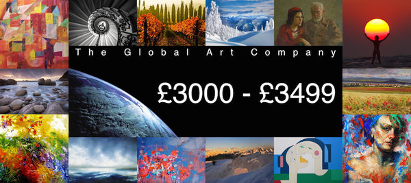The Global Art Company Artwork for £3000 - £3499