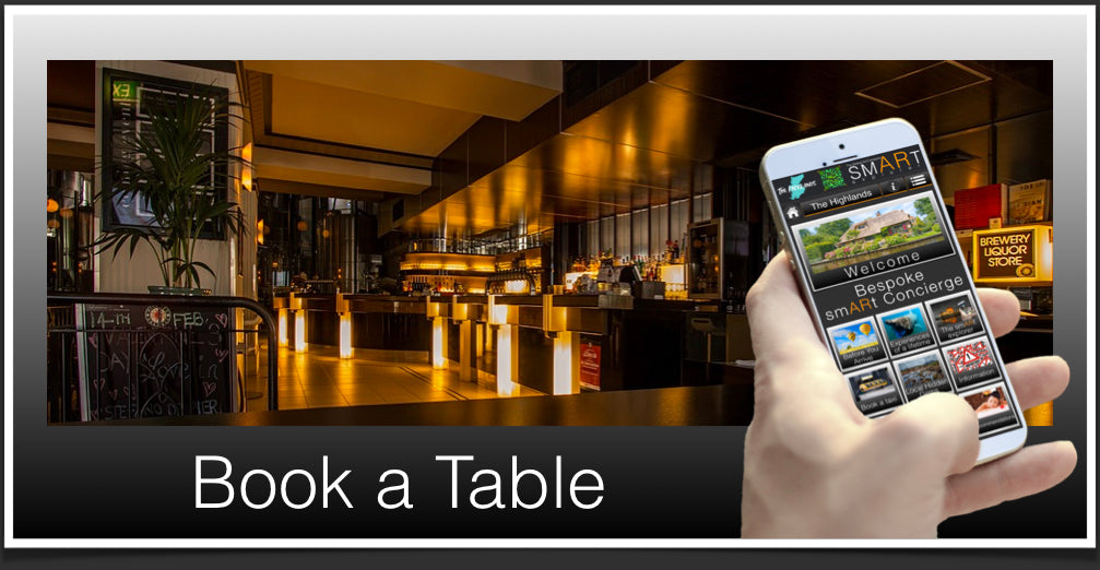 Booking a table Header