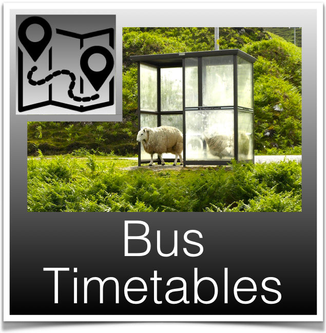 Bus timetables button