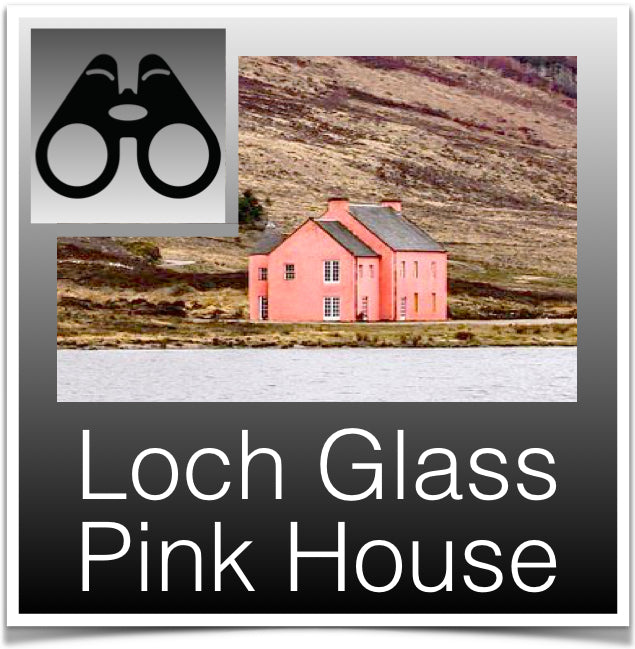 Loch Glass Pink House