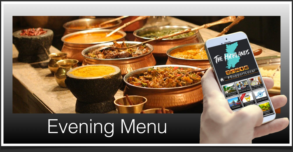 Evening Menu's Header