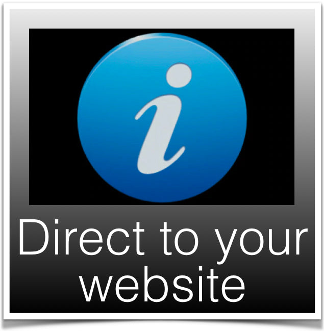 Direct to your website