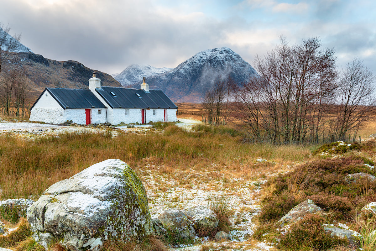 Glencoe Black Cottages Image