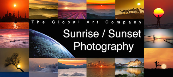 The Sunrise and sunset Photography collection - The Global Art Company