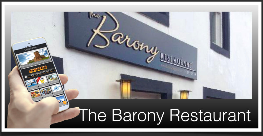 The Barony Restaurant Header image