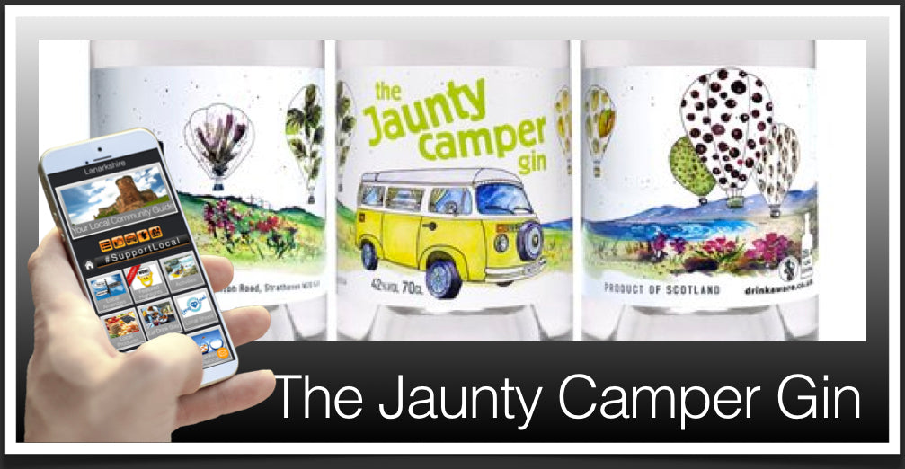 The Jaunty Campr Gin Header image