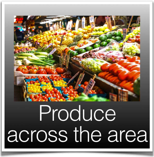 Produce around the Area