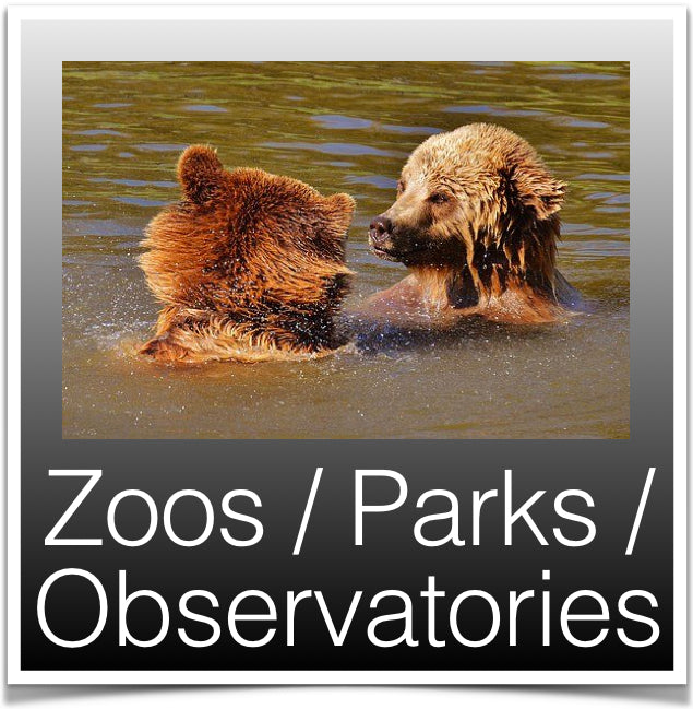 Zoos, Parks, Observatories