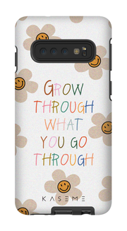 Mindful white phone case - Galaxy S10