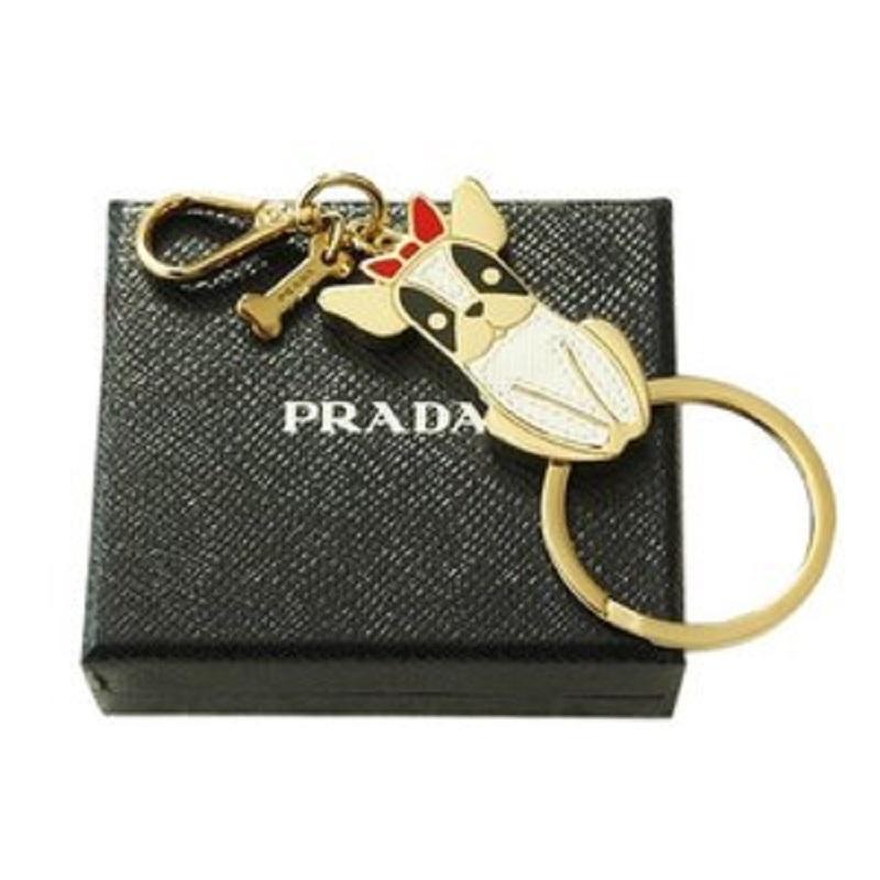 prada dog keychain