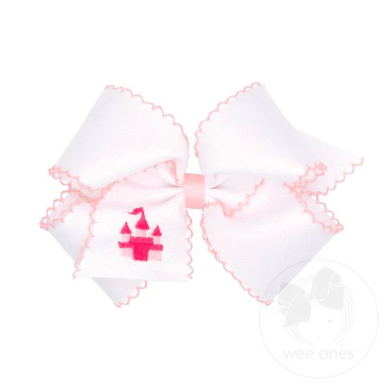 Wee Ones King Moonstitch Castle Bow