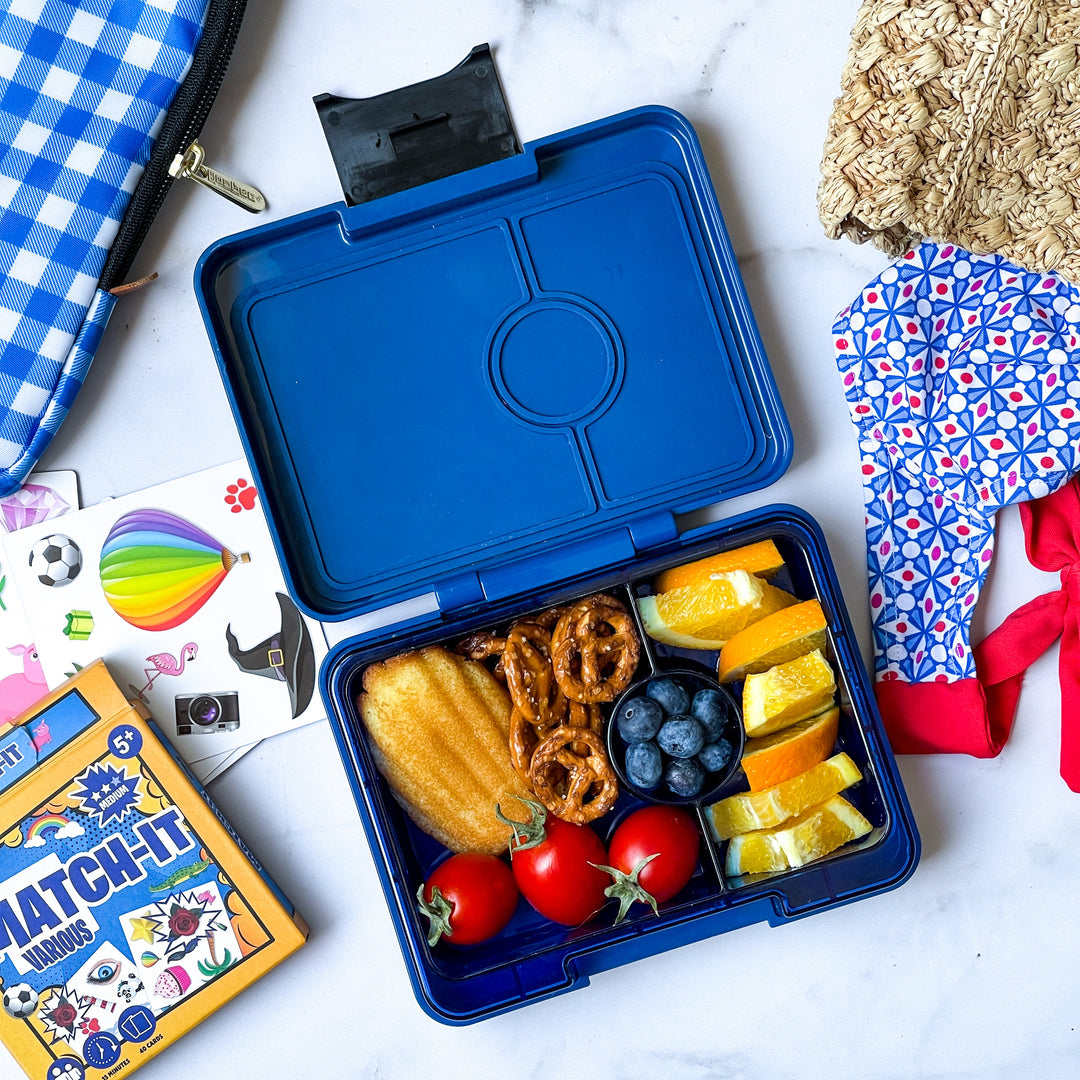 Yumbox Panino 4 Compartment Lunchbox in True Blue Shark – Annie's Blue  Ribbon General Store