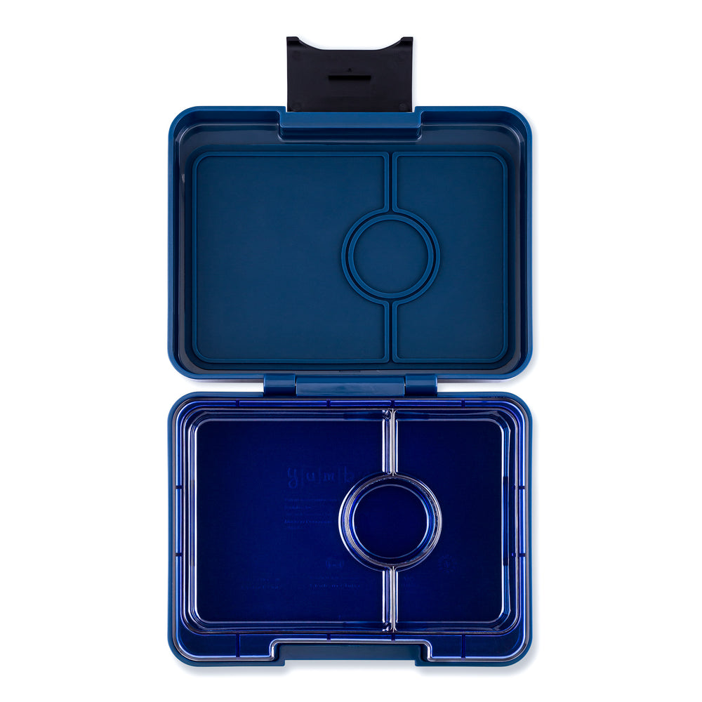 Yumbox - 3 Compartment Snack Box - True Blue