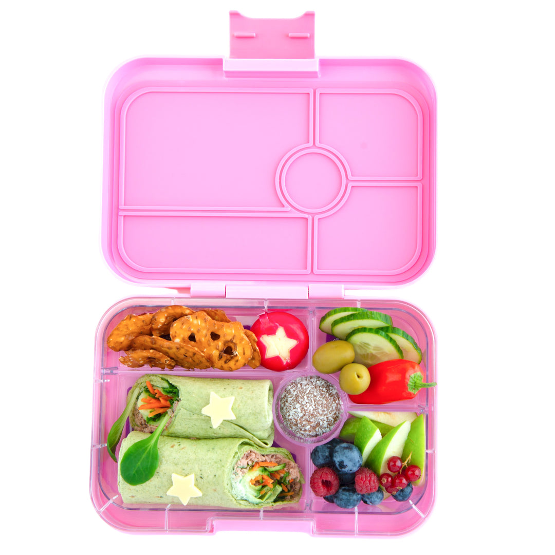 PUiKUS 4 Pack Bento Box Adult, Reusable Lunch Box for Kids