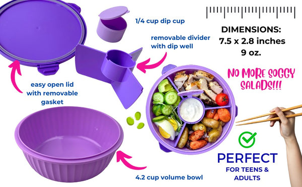 Yumbox Poke Bowl packed lunch solution