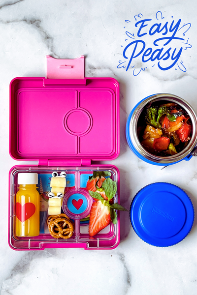 Hot and Cold Packed Lunch Combo packed in Yumbox