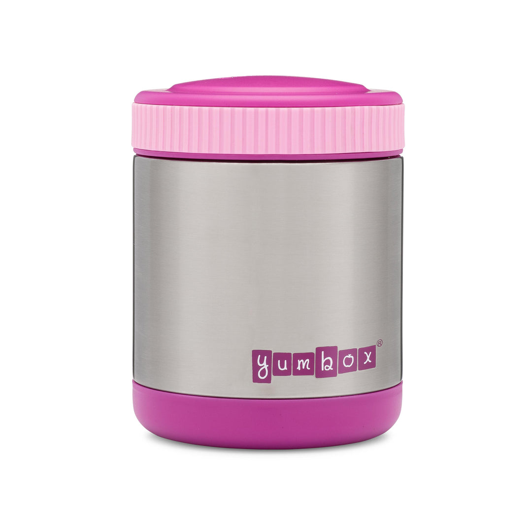 Yumbox Leakproof MiniSnack Box Portion Control Container (3-compartment)  Color: Coco Pink 