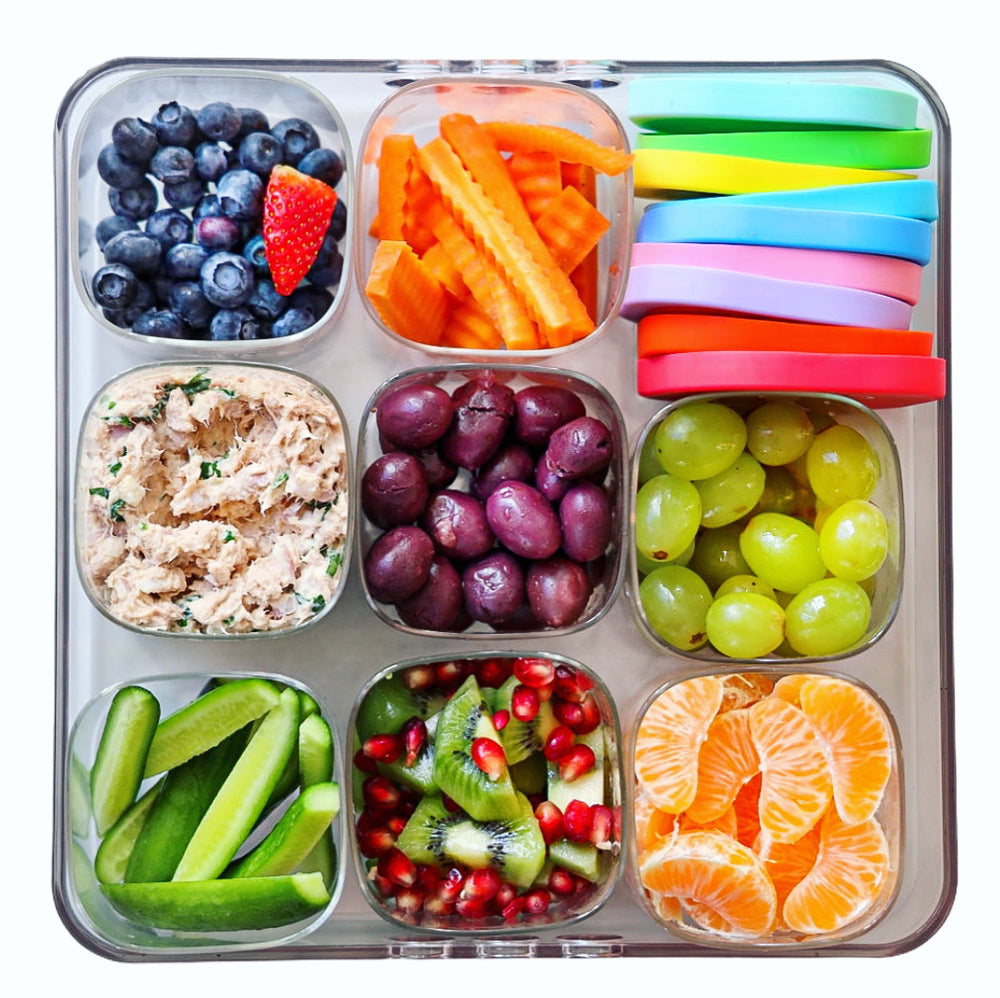 Yumbox - Tapas Spare 4 Tray Clear - Zest Kitchen Shop