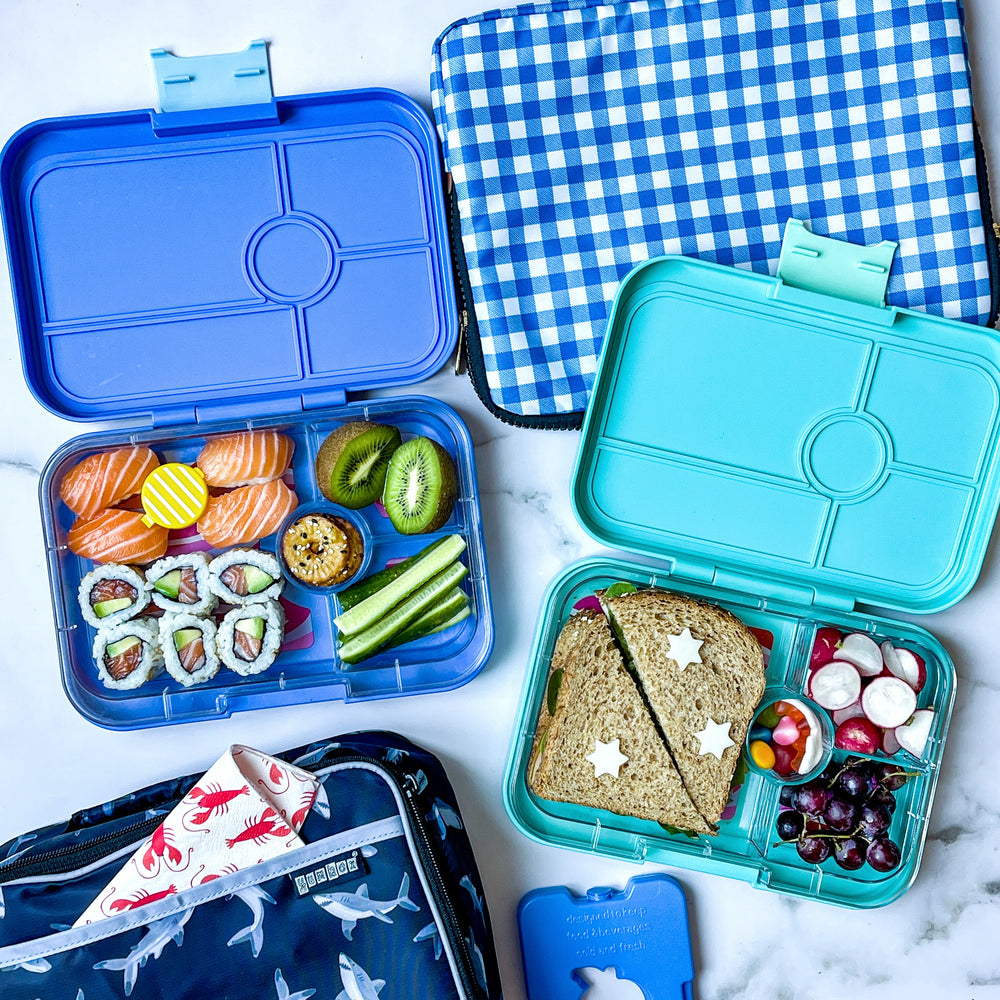 Yumbox Panino 4 Compartment Lunchbox in Power Pink Rainbow