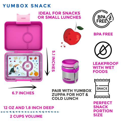 Yumbox Snack Box: Making Snacking Easy and Healthy! 