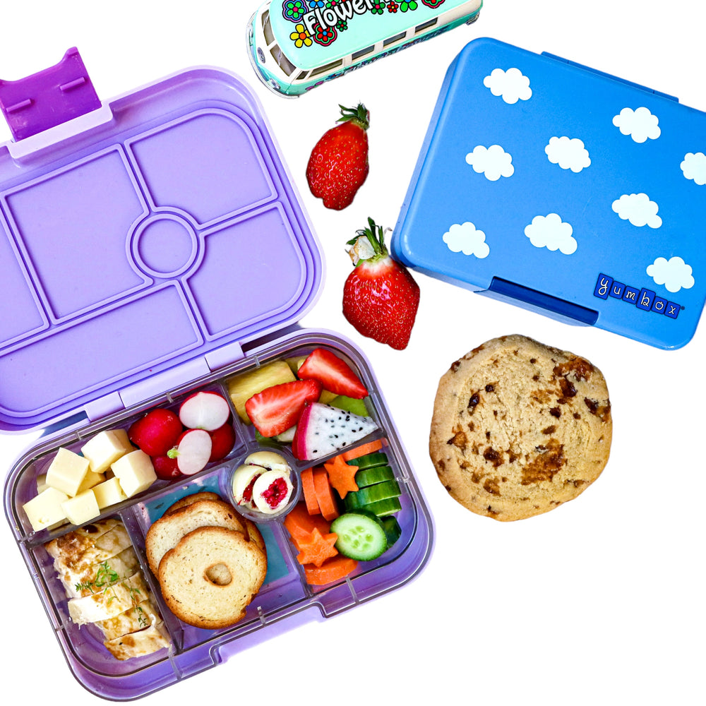 Snack Size Bento Lunch Box Coco Pink (Rainbow) – Yumbox