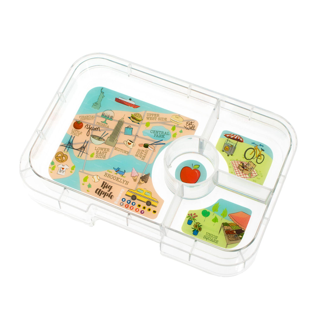 Yumbox - Tapas Spare 4 Tray Clear - Zest Kitchen Shop