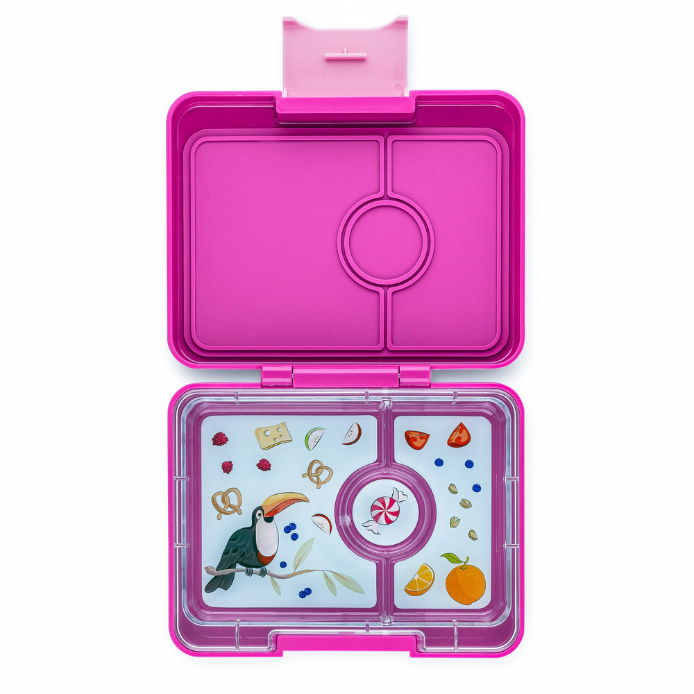 Snack Size Small Bento Lunch Box Misty Aqua (Rainbow) – Yumbox