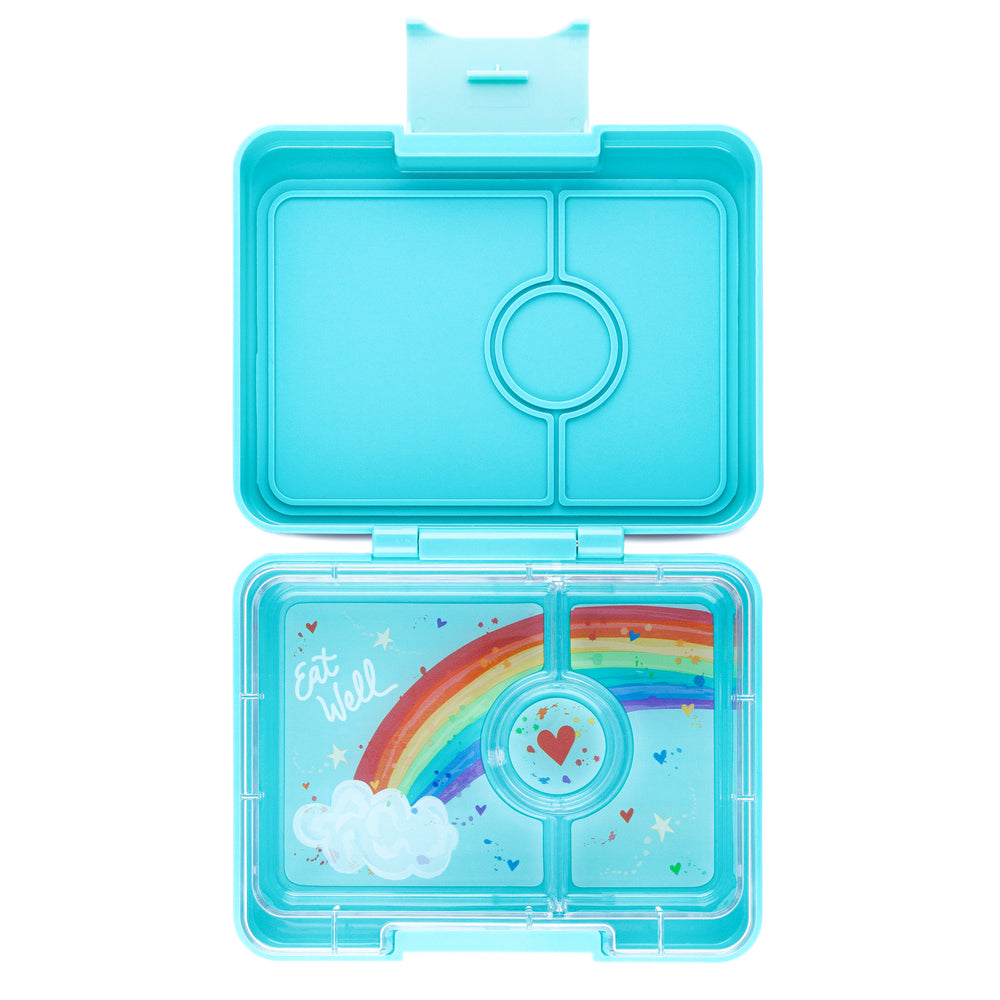 Yumbox Snack Sky Blue Rainbow