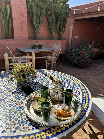 tea time in marrakech