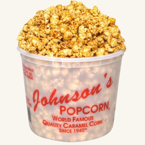 Johnson's Caramel Flavor Popcorn Johnson's Popcorn