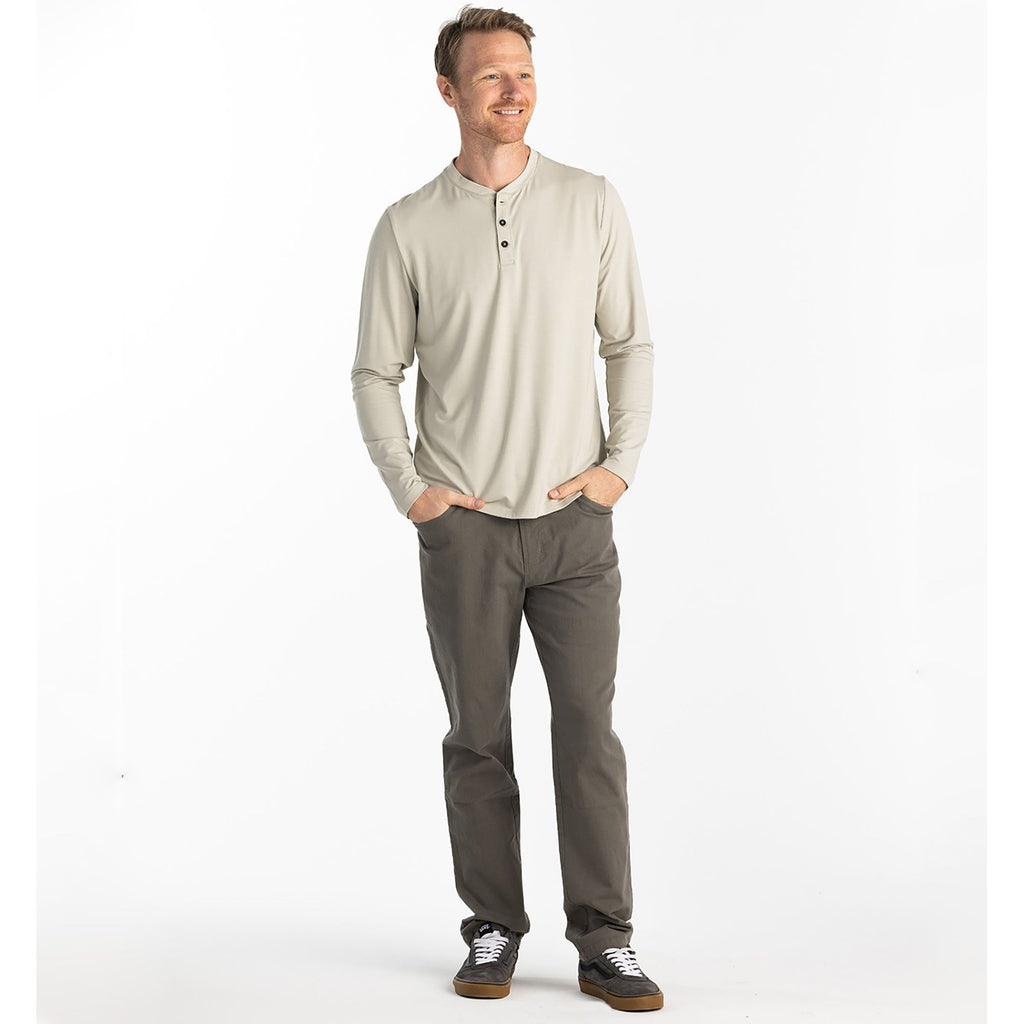 Free Fly Men's Bamboo Heritage Short Sleeve Henley – Creek and Coast  Outfitters